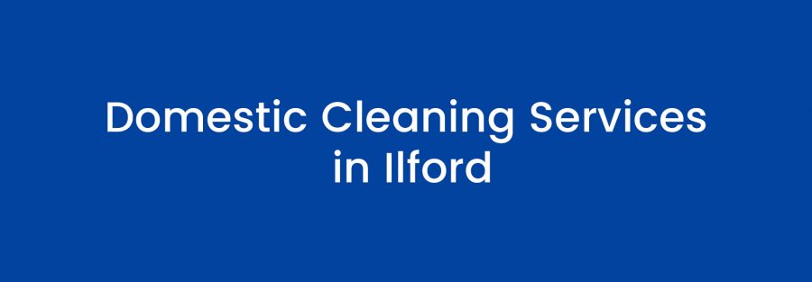 Domestic Cleaning Services in Ilford